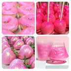 Pink Edible Glitter Spray - 15g Edible Pink Glitter for Cakes Food Grade Shimmer Powder Cake Spray for Cookie Decorating Chocolate Strawberry