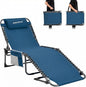#WEJOY Folding Lounge Chair Outdoor, 5-Position Adjustable Sunbathing Tanning by WEJOY