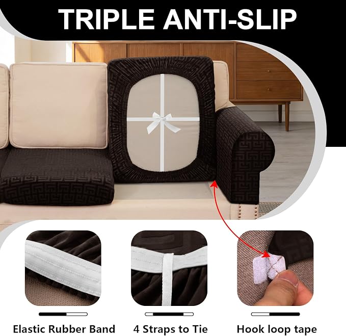 UNBBRRL Stretch Couch Cushion Cover - Image 3