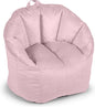 Big Joe Milano Plush Desert Rose Beanbag Chair by BigJoe