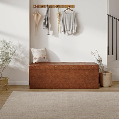 Sweetcrispy 43 Inches Folding Ottoman - Image 2