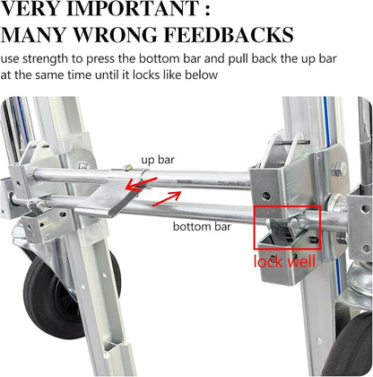 Suzhi Convertible Hand Truck Dolly Cart - Image 5