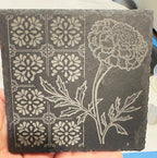 Talavera Stencil Reusable Tile Stencil 8inch Floral Folk Mexican Stencils for Painting on Wall Floor Furniture Wood Home Decor