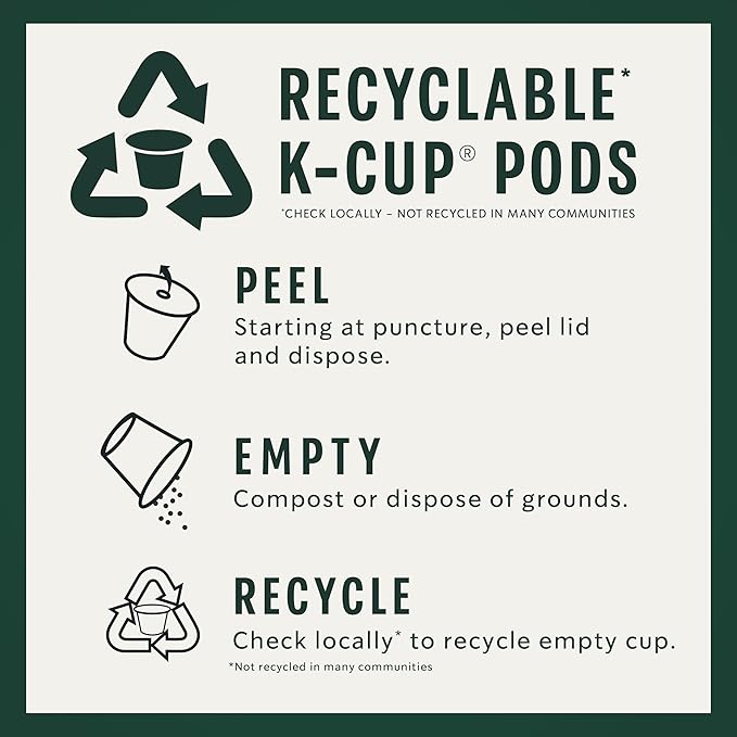 Starbucks K-Cup Coffee Pods, Dark Roast Coffee, French Roast for Keurig Brewers, 100% Arabica, 4 boxes (96 pods total)