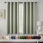 MIULEE Blackout Curtains for Bedroom 2 Panels 50 x 63 Inch Long Sage Green | by MIULEE