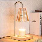Candle Warmer Lamp with Timer, Vintage Amber Nightstand Candle Warming Lamp for Home Room Decor, Dimmable Wax Warmer for Jar Candles, Wedding Registry Gifts for Women Couples 2025