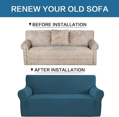 H.VERSAILTEX Stretch Sofa Cover Loveseat Slipcover|Sofa Cover - Image 6