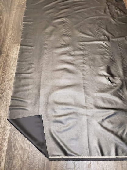 NAT Leathers™ | Black Think Stretch Garment Super Soft Faux Vegan Leather PU | - Image 5