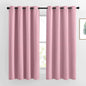 NICETOWN Room Darkening Bedroom Curtains 63 inches Long, Window Treatment by NICETOWN