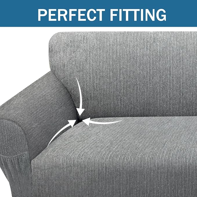 Armchair Slipcover with 1 Pillow Cover - Image 3