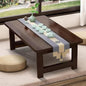 Japanese Floor Sitting Table, Folding Wood Tea Table Chabudai Japanese Coffee by robwibw