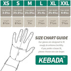 Kebada W1 Work Gloves for Men and Women, PU Coated Safety Gloves with Grip, Touchscreen, Ideal for Warehouse Package Handling, Construction, Gardening, Black Small