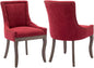 Modern Dining Chairs Set of 2, High Back Dining Chairs Side Chairs by MZDOO