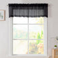 Simplebrand Black Valances 14 Inches Long by Simplebrand