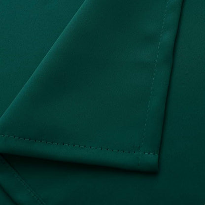Blackout Curtains for Bedroom, Hunter Green, 52 x 30 Inch, 2 Panels | Thermal - Image 8