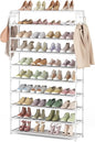 LANTEFUL 10 Tiers Shoe Rack 50 Pairs Large Capacity Tall Shoe Organizer Sturdy by LANTEFULforTidyingHouse