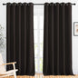 NICETOWN Room Darkening 118 inch Long Curtains, Grommet Thermal Drapes Weighted by NICETOWN