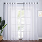NICETOWN Sheer Curtains Extra Long and Wide W70 x L108 by NICETOWN