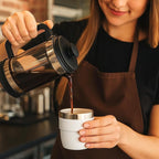 Zenbo 4 oz Espresso/Coffee Cups Set of 2, Ceramic-Lined Double Wall Vacuum Insulated 18/8 Stainless Steel, Stackable & Dishwasher Safe, Space-Saving, Compatible with Most Espresso & Coffee Makers