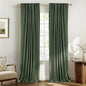 Linen Textured Total Blackout Curtains by 100BlackoutShield