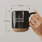 Sweet Water Decor Fall Mug Handcrafted Stoneware Coffee Mug with Autumn Leaves Design - Cozy and Stylish Fall Coffee Mugs - Unique Durable Fall Mugs for Autumn - Perfect Fall Mug for Gifting