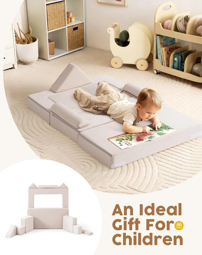 ROBUD Kids Couch, DIY-Style & Washable Toddler Sofa - Image 7