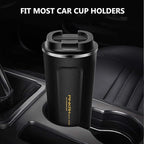 17OZ Vacuum Casual Travel Coffee Mug for Hot/Cold Coffee, Double Walled Stainless Steel Insulated Coffee Tumbler, Thermal Coffee Cup for Home Office