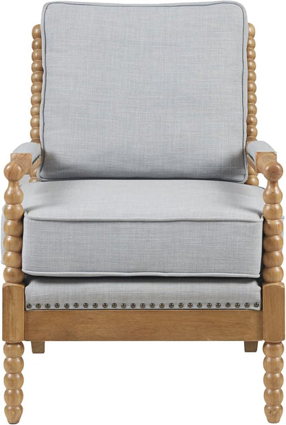 Madison Park Donohue Midcentury Modern Accent Chairs Padded Solid Wood Armrest by MADISONPARK