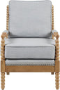 Madison Park Donohue Midcentury Modern Accent Chairs Padded Solid Wood Armrest by MADISONPARK