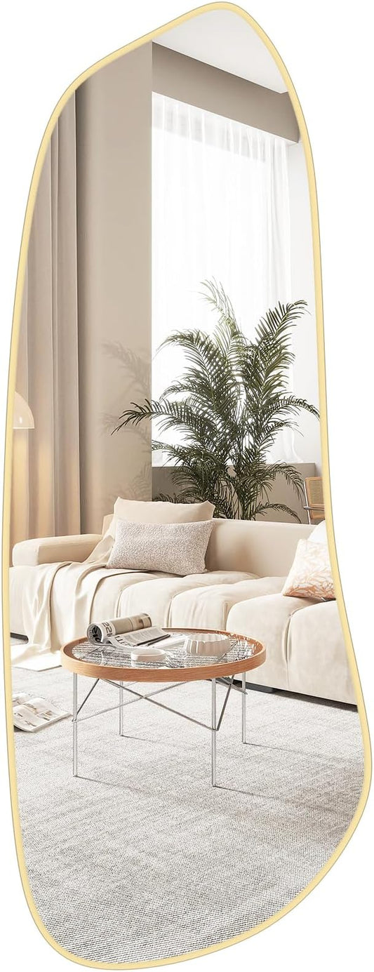 WallBeyond Irregular Wall Mirror, Asymmetrical Mirror Wall Mounted by WallBeyond
