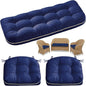 1 MIDDLE ONE Wicker Chair Cushions 3 Pieces Set by 1MIDDLEONE