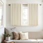 Topfinel 54 Inch Long Blackout Tiers Curtains by Topfinel
