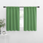 NICETOWN RV Blackout Curtains for Camper Windows, Froest Green, Kitchen Curtains by NICETOWN