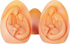 Nativity Scene Candle Mold - Resin Casting Silicone Molds for Home Decor & Candle Making Wave Spiral Mold