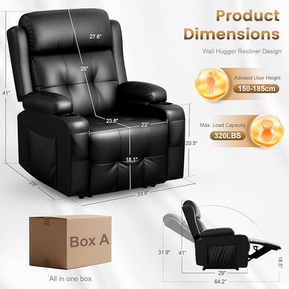 Recliner Sofa Set, RV Wall Hugger Recliners - Image 2