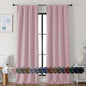Simplebrand Ava Blush Blackout Curtains by Simplebrand