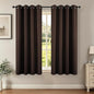 Joydeco Blackout Curtains 72 Inch Length 2 Panels Set, Thermal Insulated Long by JOYDECO