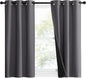 NICETOWN 100% Blackout Short Curtains by NICETOWN