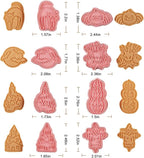 8 Pcs Halloween Cookie Cutters Set Baking Molds 3D Halloween Press type Cookie Cutter for Baking, Fondant, Cheese, and Pastries
