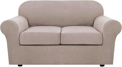 H.VERSAILTEX 3 Piece Stretch Sofa Covers by HVERSAILTEX