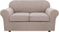 H.VERSAILTEX 3 Piece Stretch Sofa Covers by HVERSAILTEX