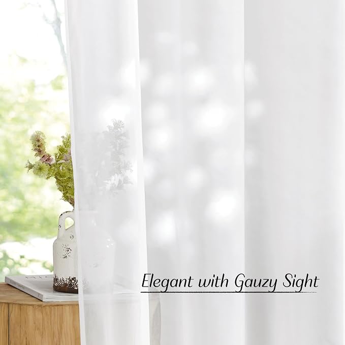 NICETOWN Sheer Curtains for Windows - Image 5