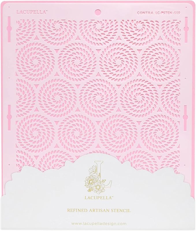 Large and Tall Cake Decorating Stencil (Contra)