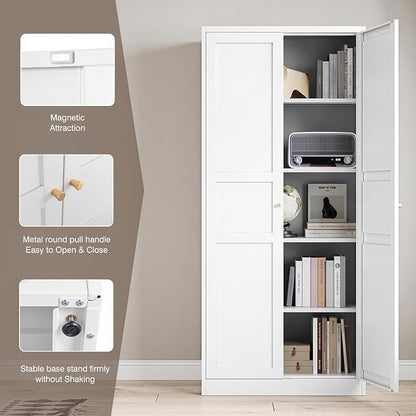 Yizosh Metal Storage Cabinet - Image 6