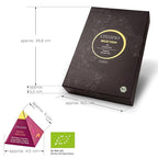 Creano Organic Herbal Tea Gift Set "Organic Herbal Tea" – 24 Pyramid Tea Bags in 9 Different Varieties – 60 g*