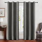 MIULEE 100% Blackout Linen Curtains by MIULEE