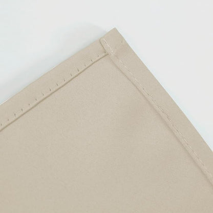 Light Beige Blackout Curtains 34 x 84 Inch Length/Set of 2 Curtain - Image 7