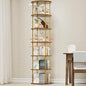 ALLSTAND 6 Tier Rotating Bookshelf, 360 ° Display Stackable Spinning Bookshelf by ALLSTAND