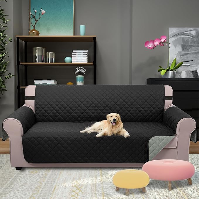 U-NICE HOME Large Sofa Cover Reversible Couch Cover - Image 2