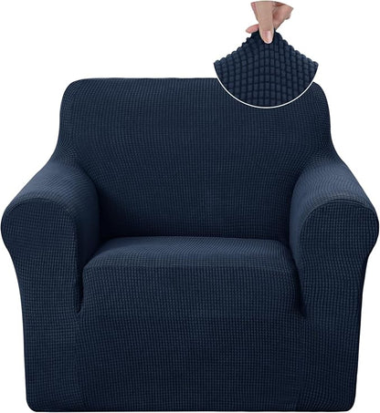 U-NICE HOME Stretch Recliner Chair Cover Armchair Slipcover, 1-Piece Chair cover by U-NICEHOME
